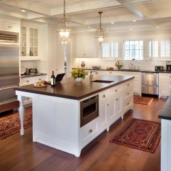 Колір меблів горіх в інтер'єрі